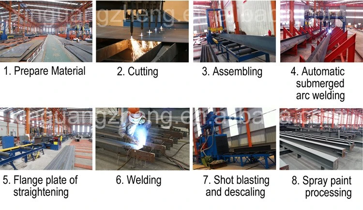 Prefab Steel Structure Metal Workshop Prefabricated Warehouse Construction Material