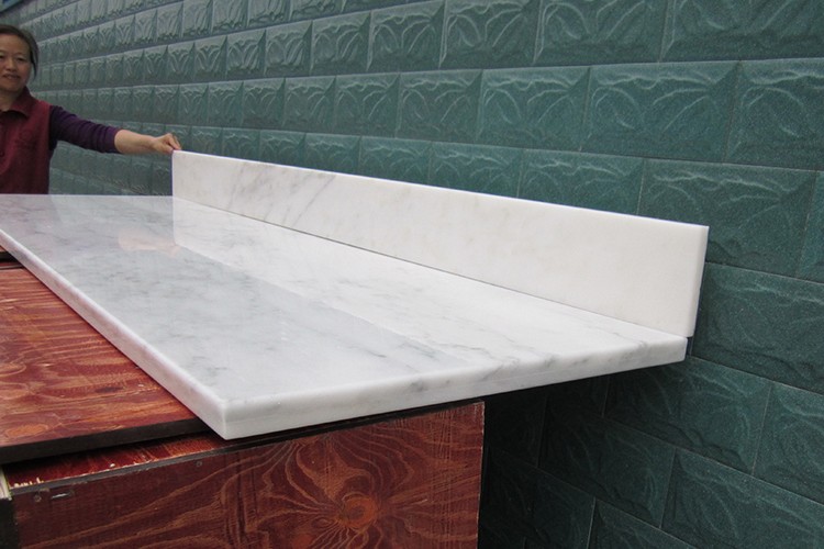  Oriental White Marble Countertop