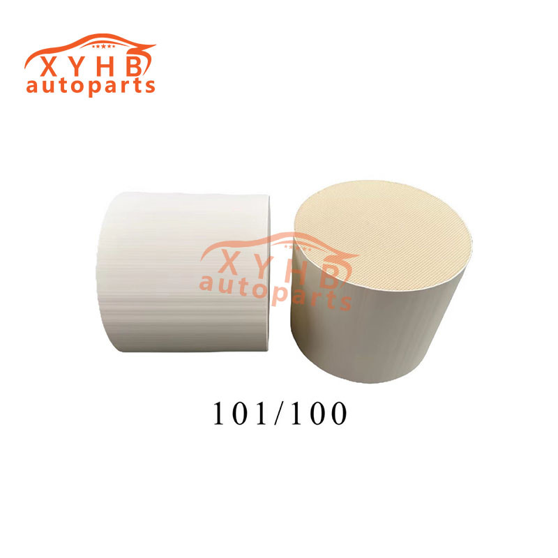 Ceramic Carrier Car Exhaust System High Quality Filter Element Euro 1-5 Model: 101*100