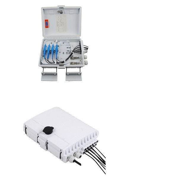 16 Port ABS Waterproof Cable Distribution Box For FTTX Network Building