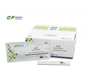 China IL 6 Interleukin 6 Test Kit Quantitative Test For Diagnostic POCT Analyzer Getein 1100 on sale 