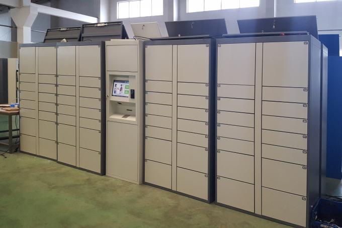 36 Cabinet Intelligent Mail Parcel Delivery Lockers , Delivery Parcel Security Box 1