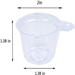 40ml Disposable Plastic Urine Collection CupsSpecimen Container 
