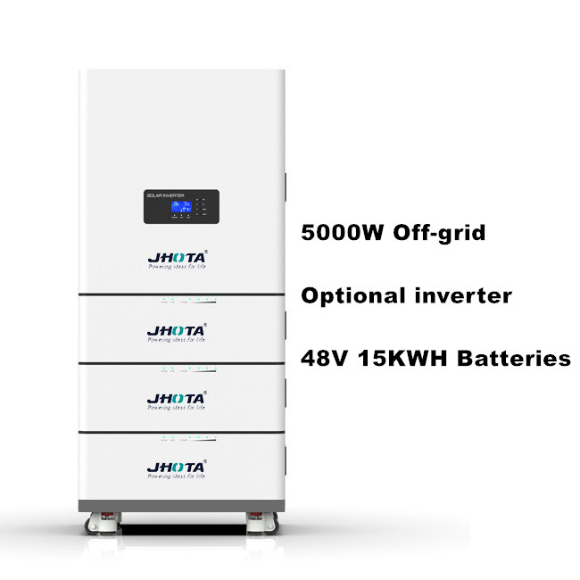 5000W 48v 300ah LiFePO4 Lithium Battery Stacked Household Energy Storage System 1