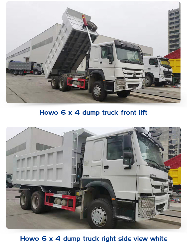 Sinotruk 6x4 Dump Truck With The Overturning Body Platform Chinese Truck