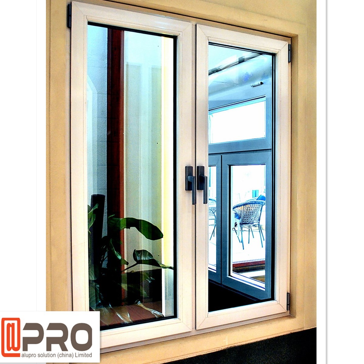 wood aluminium casement window,aluminum casement window handle,CASEMENT WINDOW GRILL DESIGN,burglar proof casement window,double glazed casement window