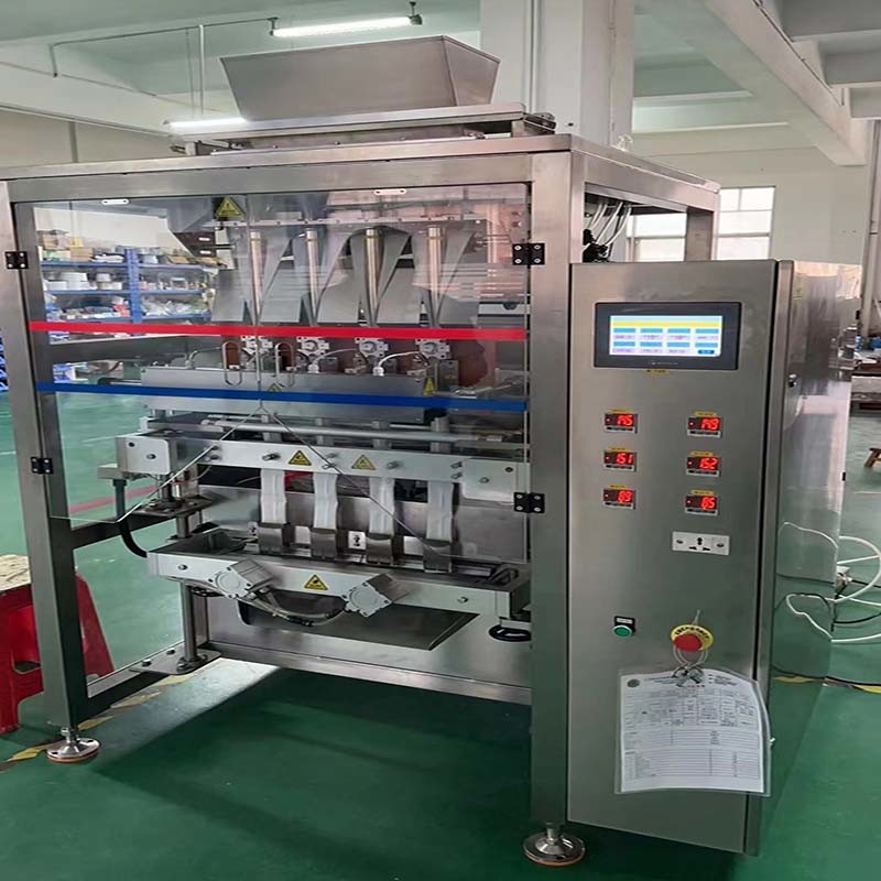 220V 50HZ PLC Controlled Automatic Packing Machine 10 Lines For 2-5g Green Tea Powder
