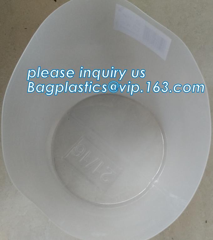 Flowerpot Lining Bags, Plastic Flower Pot Liners, Baskets & Pot Liners, Round Plastic Polyethylene Recycled Flower Pot L 2