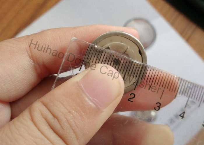 7/8" Stainless Steel 304 Material Dome Cap Washers For 12Ga 14Ga Pins