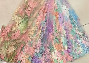 colored lace fabric