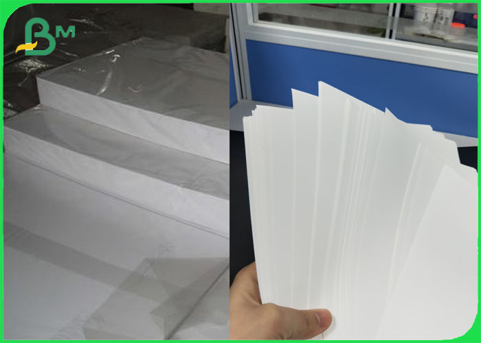 Waterproof Synthetic Paper For Business Card Good Folding Strength 100 / 150 / 200UM
