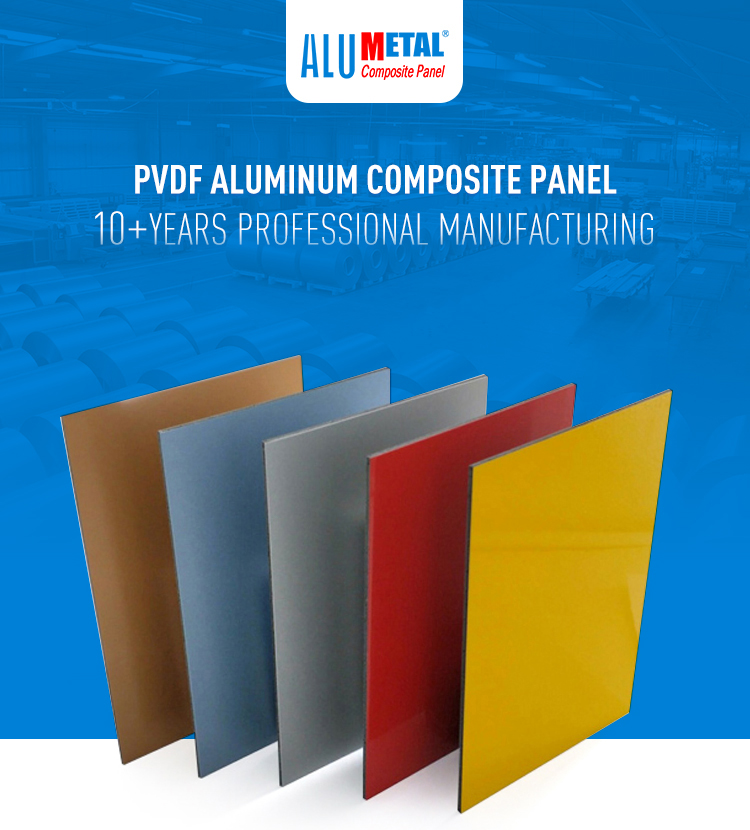 6mm exterior aluminium composite panel cladding