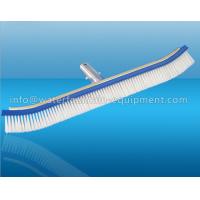 China Extra Longers Swimming Pool Accessories Brush With Aluminum Handle Durable on sale