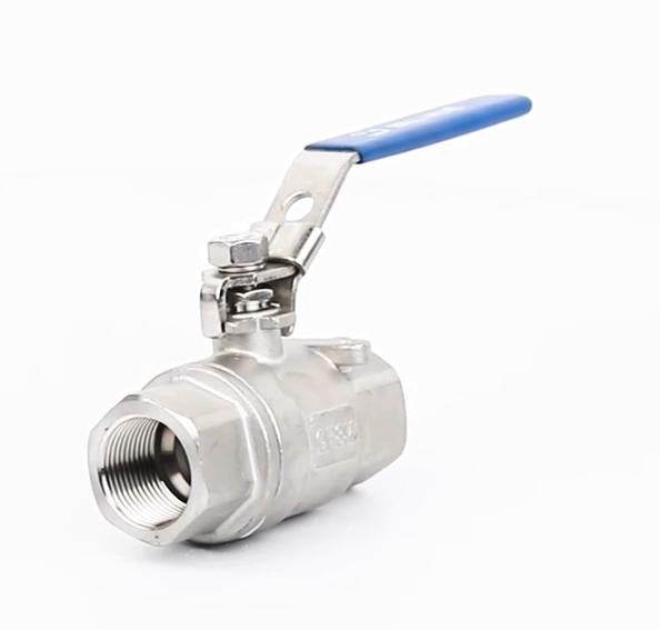 Industry Stainless Steel 2PC Ball Valve Type I with Round Handle