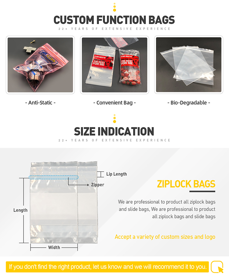 Food Grade Biodegradable k Bags Polythene Packaging Plastic Pe Food Bag