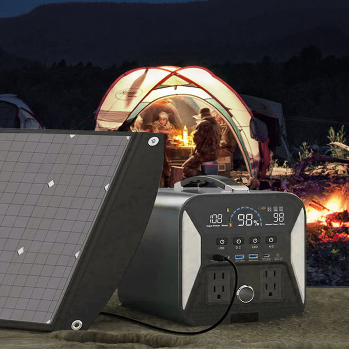 Outdoor Big Size Camping Lithium Portable Power Station High Capacity 300w 500w 1000w Cell 0