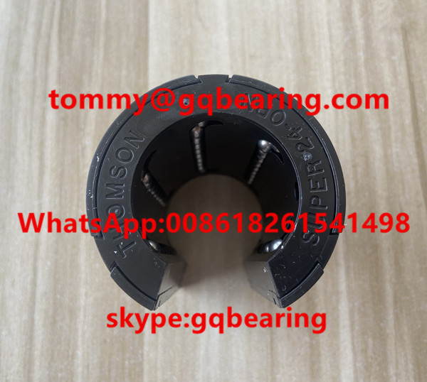 Open Type Plastic Linear Ball Bearing SUPER24OPN 38.1mm Bore