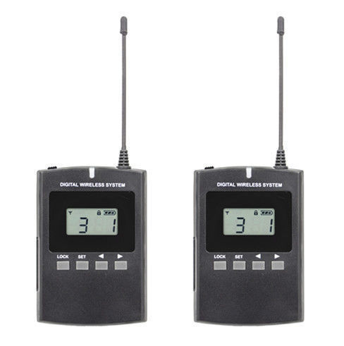 008B Two Way 823MHz Wireless Audio Tour Guide Systems 23 Channel 0
