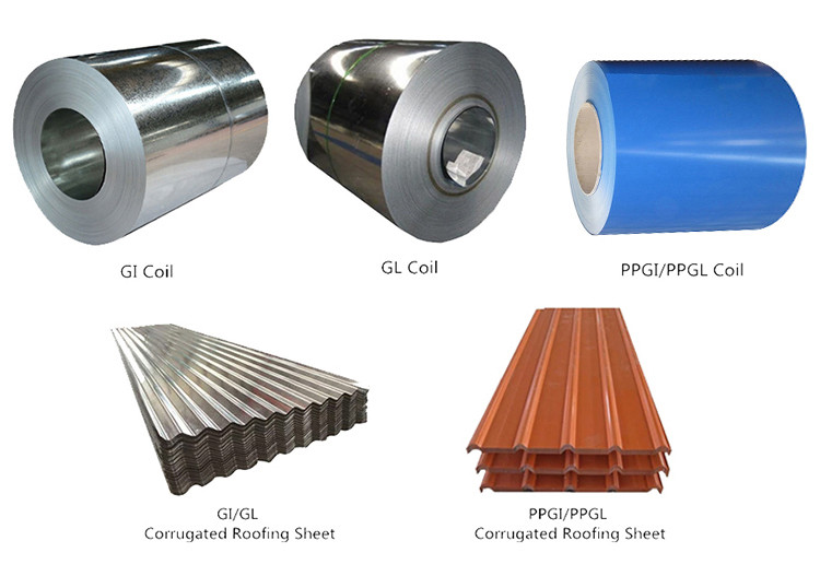 Prepainted Gi Steel Coil Ppgi Ppgl Color Coated Galvanized Corrugated Sheet In Coil Ppgi Building Material