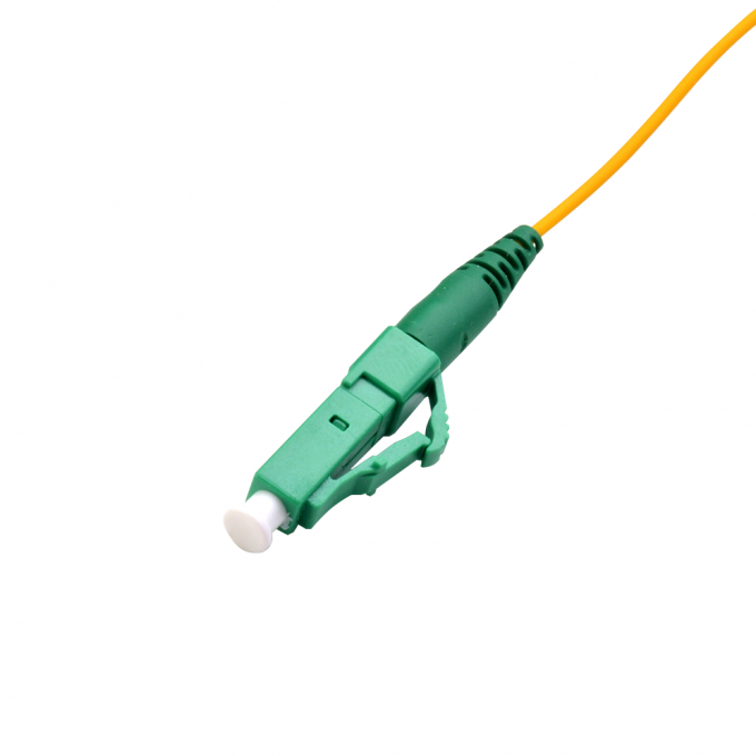 CATV PVC LC APC To LC APC Patch Cord Simplex Single Mode Fiber 5m 0