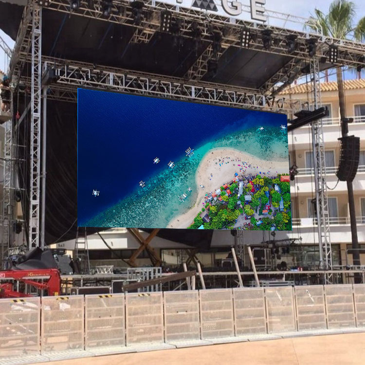 outdoor front maintenance rental led display p6.94