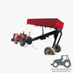 Single Axle 3way Hydraulic Dump Trailer; Small Farm Trailer With three Side Tipping
