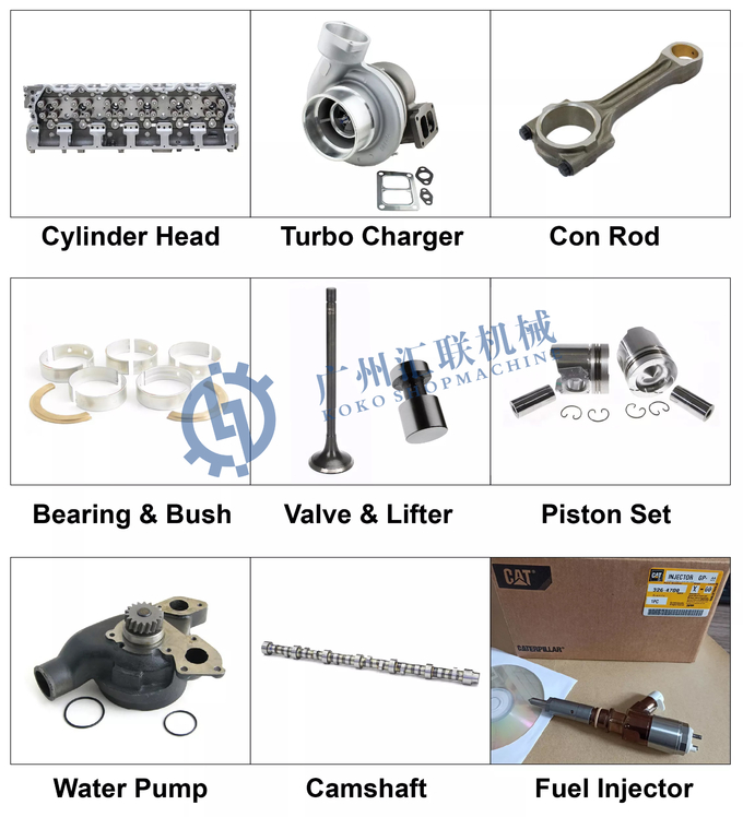1878129862 1878129861 1878129872 187812987 Excavator Spare Parts Piston Liner Kit 4HK1 Engine Cylinder Liner Set 1
