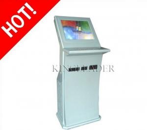 China Ticket Printing Self Service Information Kiosk With Card Reader,Note Acceptor on sale 