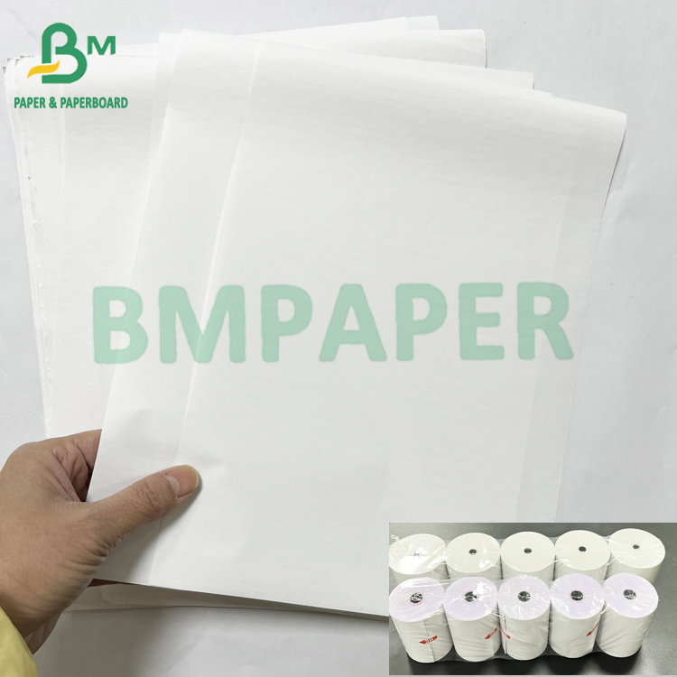BPA Free Cash Register Paper 48gsm Thermal Paper Jumbo Rolls