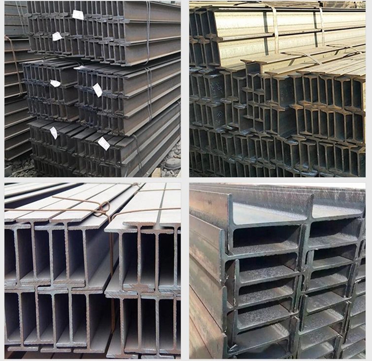 ASTM A36 Wide Flange Steel Structure H Beam Sizes And Customized Universal H Beam Steel Structure Building