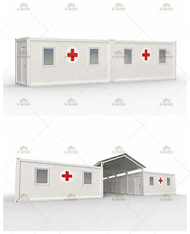 Temporary Prefabricated Modular Health Clinics