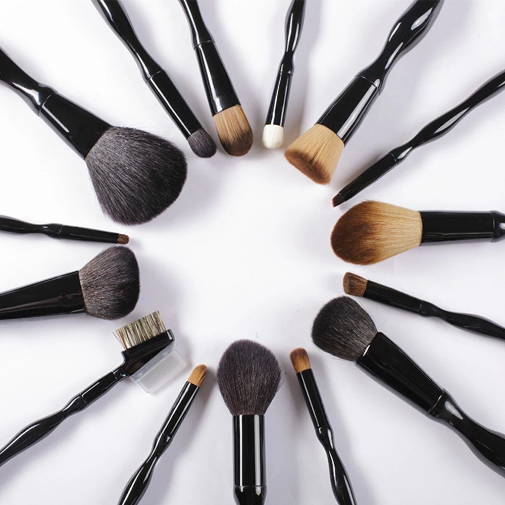 Wholesale factory price 15 pcs professional make up brushes makeup brush set