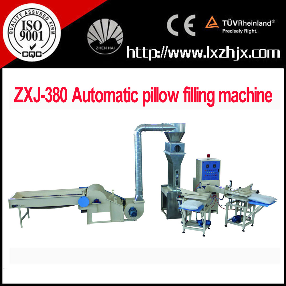 ZXJ-380 Automatic pillow filling machine with weight system