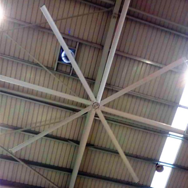 Big Ass Commercial Ceiling Fans High Volume Low Speed 12 Foot