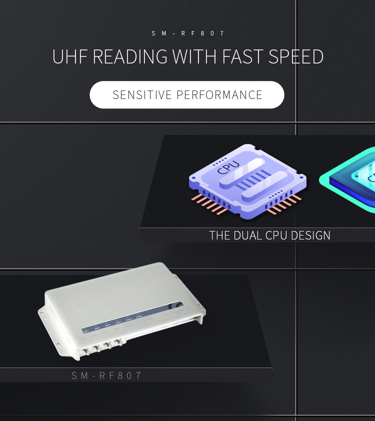 fixed rfid reader with uhf reading