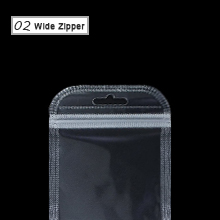 wide zipper