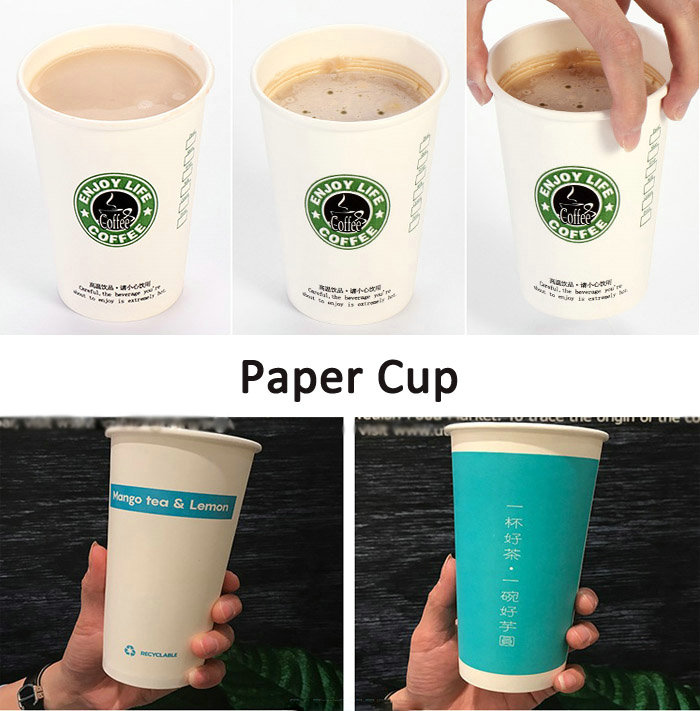 230 gsm + 15gsm PE Coated Waterproof White Kraft Paper For Paper Cup and Plates 