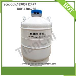 China TianChi liquid nitrogen dewar tank 20L in Macedonia on sale 