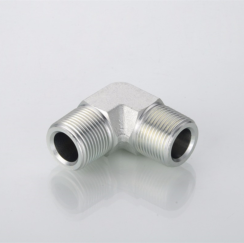 OEM/ODM Factory Supply Hydraulic Tube Fitting 90 Degree Elbow BSPT Male 1t9