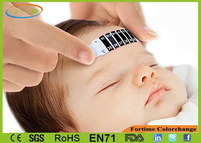 OEM Forehead Thermometer Strip With Adhesive Stick On Baby Forehead