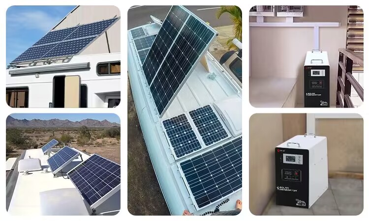 300 Watt 500 Watt 1000 Watt Solar Panel Kit Installation