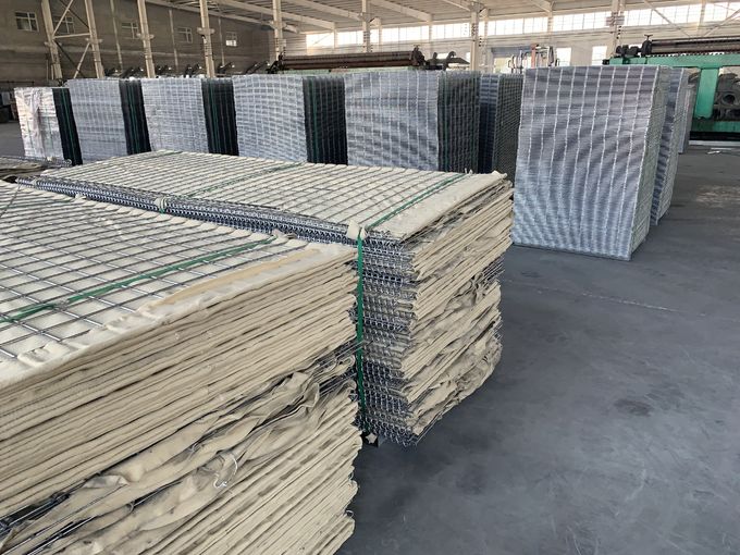 Top Sale Explosion Proof 76.2x76.2mm Hot Dipped Galvanized Container Defense Barrier Gabion 7