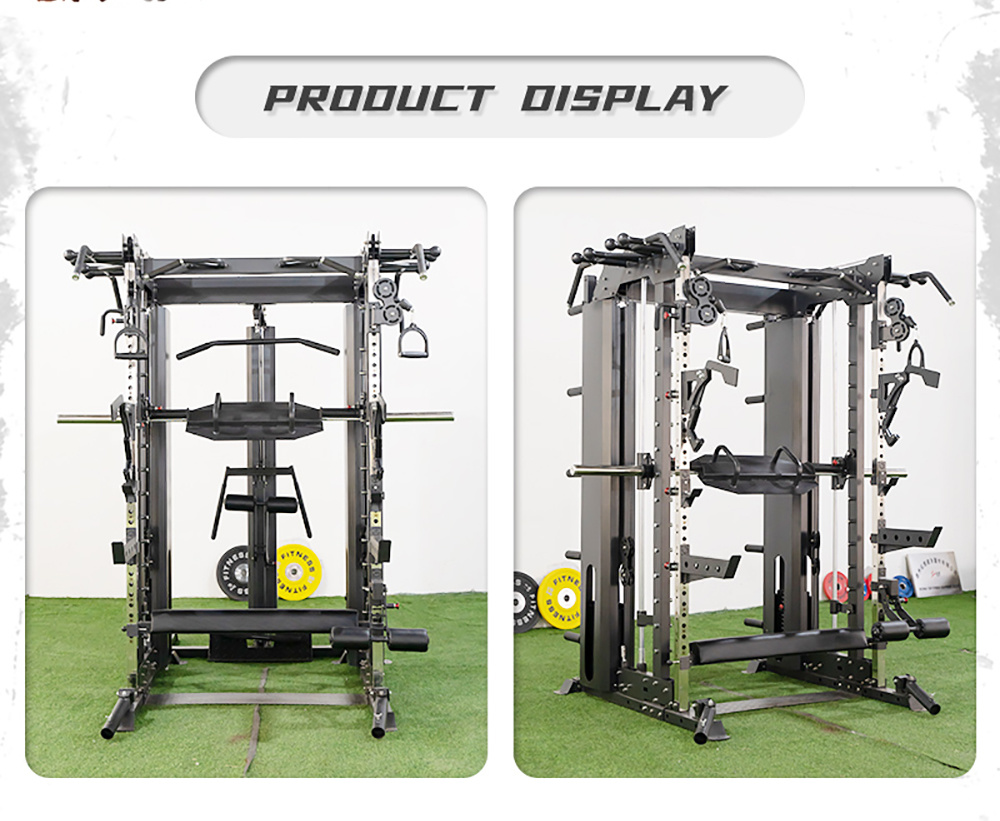 New Style Multi Functional Exercise Power Training Commercial Smith Machine