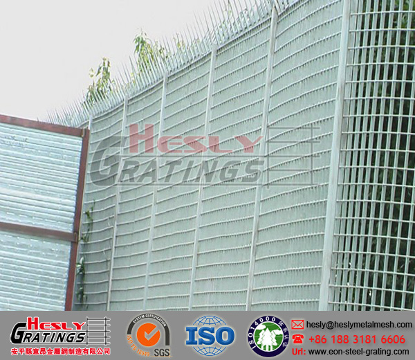 steel grating barrier