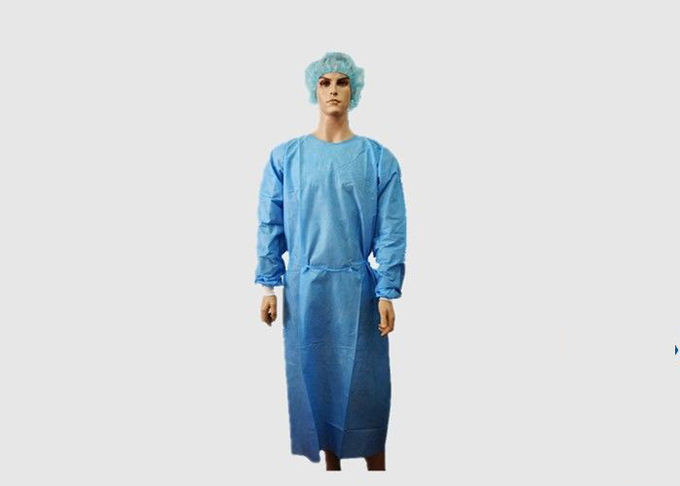 Anti - Static Sterile Surgical Gowns , Operation Theatre Gown Convenient Disposable
