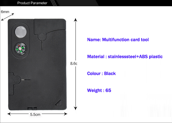 New credit card knife multifunction card tool