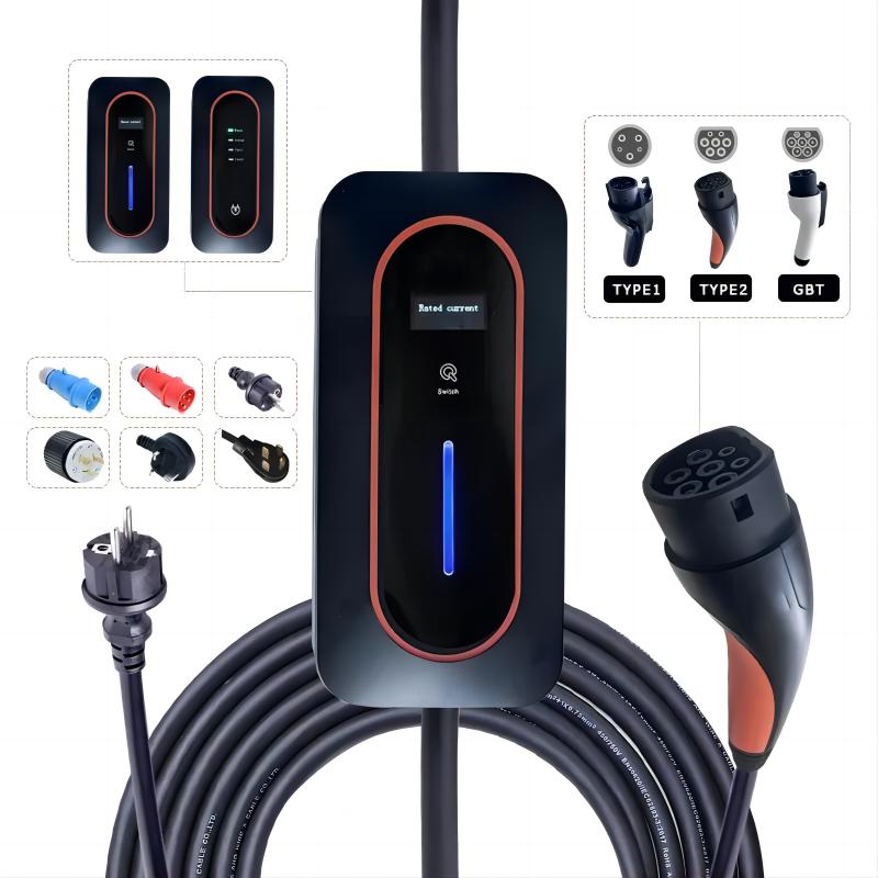 Portable EV car Charger. Indoor and Outdoor use.