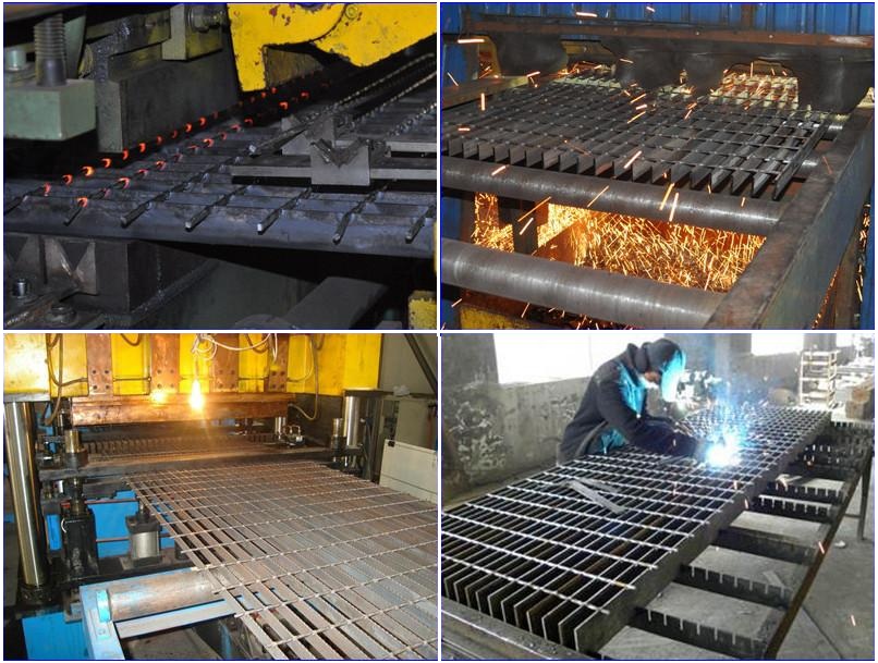 Hot Dipped Galvanized Platform Serrated Steel Grating
