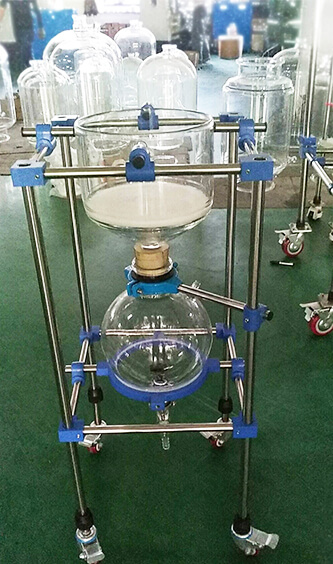 vacuum filter glass funnel
