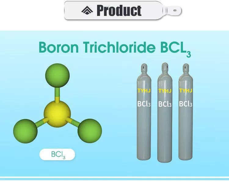 China Supply High Quality Speciaty Gas Medical Intermediate Use Boron Trichloride Bcl3
